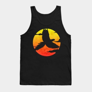 Parrot At Sunset Tank Top